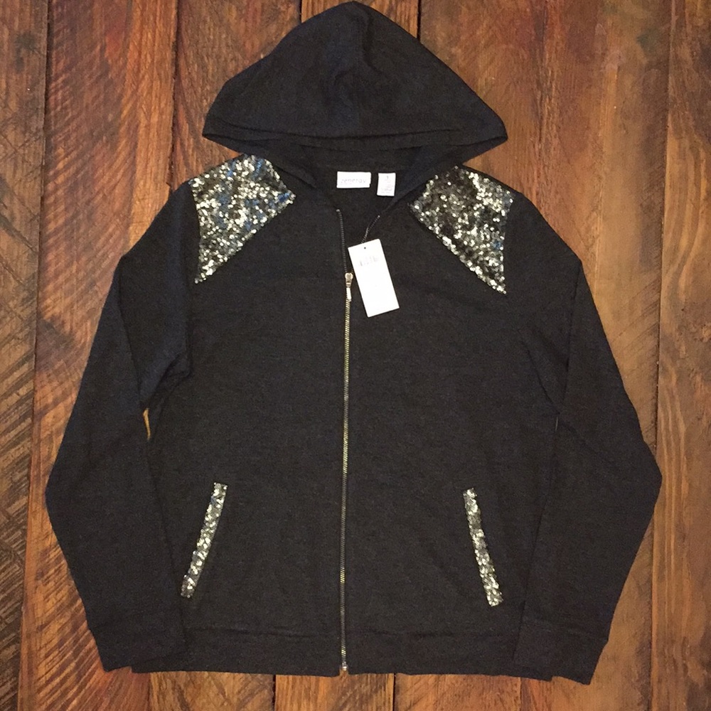 NWT Zenergy by Chico’s zip up hoodie